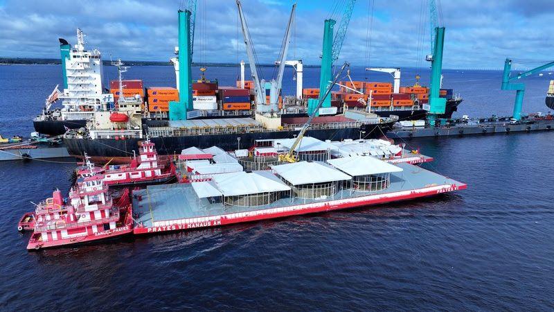 Segunda fase do Norte Conectado começa transbordo de 3 mil km de cabos ópticos